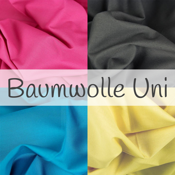 Baumwolle Uni