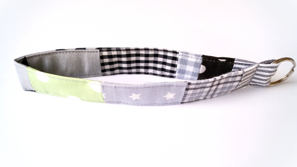 Schlüsselanhänger, Schlüsselband, Patchwork