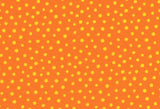 Westfalenstoffe Junge Linie orange große Punkte Webware Baumwolle