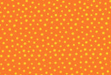 Westfalenstoffe Junge Linie orange große Punkte Webware Baumwolle