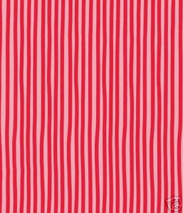 Westfalenstoffe rosa rote Strefen Junge Linie 0,5m Webware Baumwolle