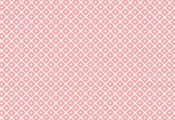Westfalenstoffe Kyoto Rauten rosa 0,5m Webware Baumwolle