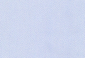 Westfalenstoffe Bio Baumwolle kbA prinzessin Hellblau, weiße Punkte, Webware Baumwolle