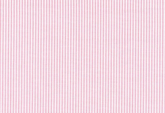 Westfalenstoffe Vichystreifen rosa-weiß 0,5m Webware Baumwolle