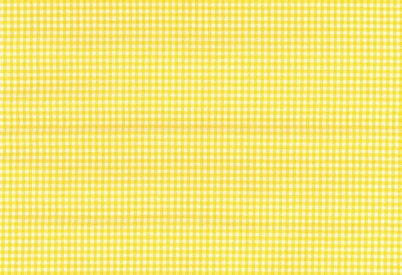 Westfalenstoffe Vichykaro gelb-weiß,  P348200 - Pompadour Baumwolle Webware