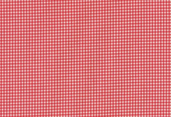 Westfalenstoffe Vichykaro 2mm, rot-weiß Landhaus Webware Baumwolle