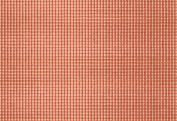 Westfalenstoffe Vichykaro orange-rot Dublin, Webware Baumwolle