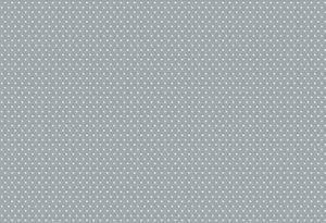 Westfalenstoffe Grau-Weiß kleine Punkte, Lyon Webware Baumwolle