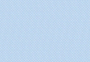 Westfalenstoffe hellblau kleine Punkte Capri Webware Baumwolle