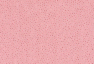 Westfalenstoffe Rosa kleine dunkelrosa Punkte Prinzessin Baumwolle Webware
